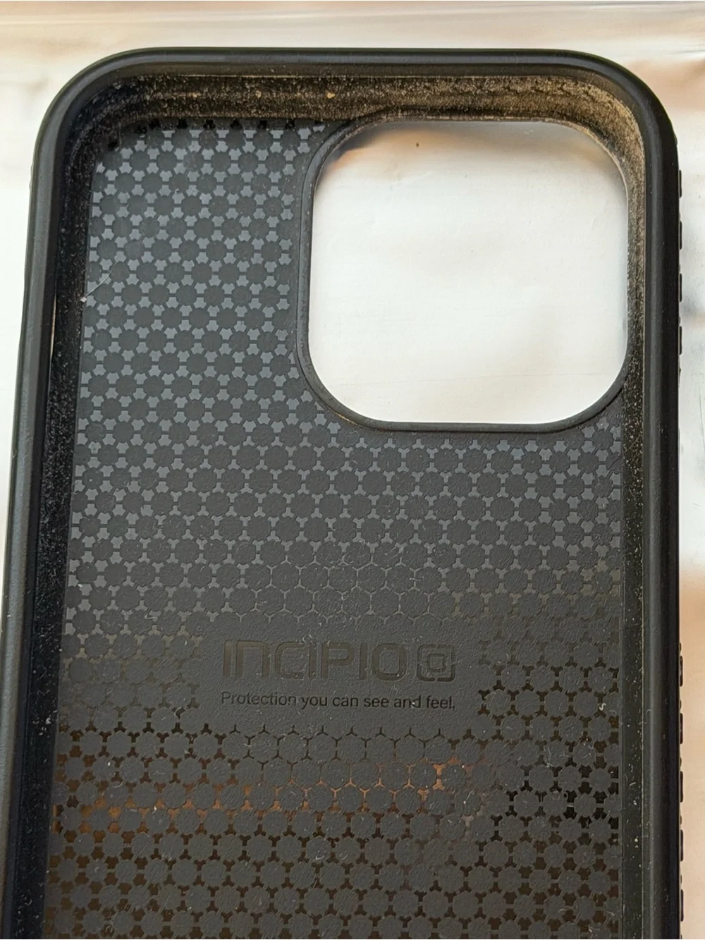 Incipio Black Protective Iphone 15 Case with Raised Button Covers